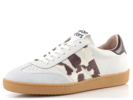 Wonders dámské kožené tenisky blanco/off/marron AP-2001