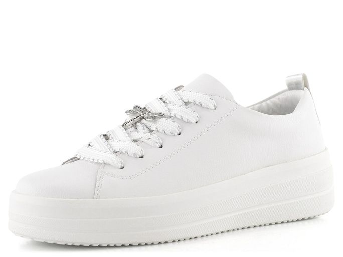 Remonte tenisky na platformě bílé D1C03-82