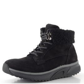 Gabor Rollingsoft šněrovací kožený kotník black 0802.02.001