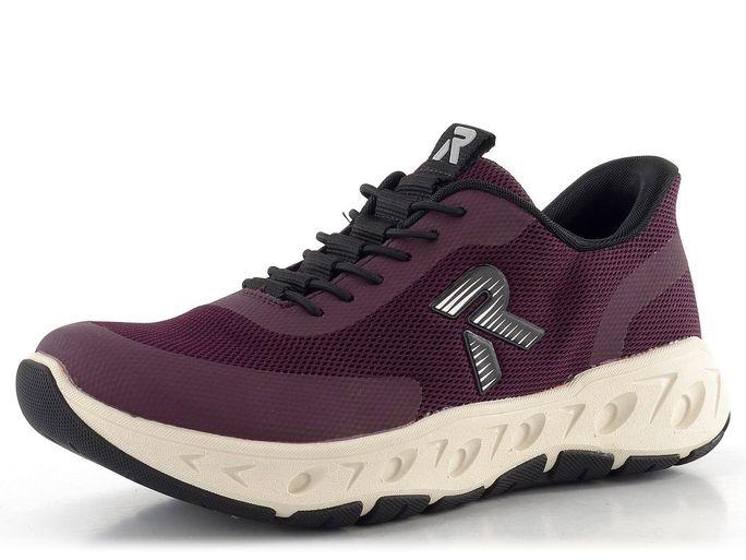 Rieker Sport dámské tenisky blackberry/brombeer M6551-30