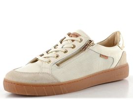 Pikolinos polobotky se zipem Lanzarote off white W7B-6737C2