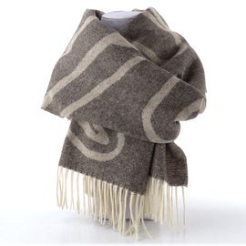 Högl kašmírový šál cashmere/darktaupe 0-157210-1494