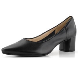 Högl elegantní kožené lodičky černé 0-174510