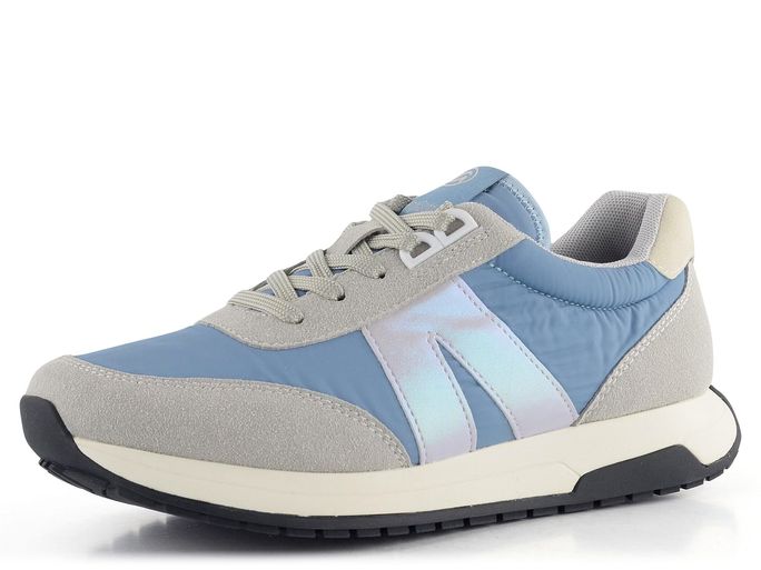 Ara širší tenisky Malibu Pebble/Azurro/Weiss 12-29702-06