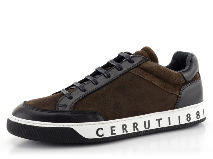 Cerruti 1881 polobotky s potištěnou podešví Taupe CSSU00333S