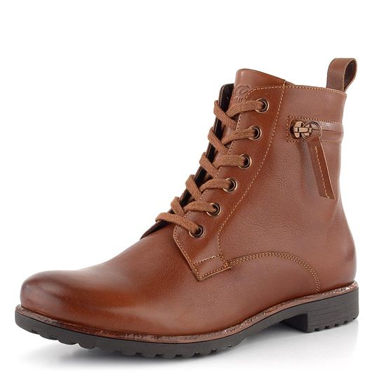 Ara dámský kožený kotník vyteplený Cognac Liverpool 12-39507-06