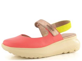 Wonders sandály s plnou špičkou Coral/Cyber A-4004