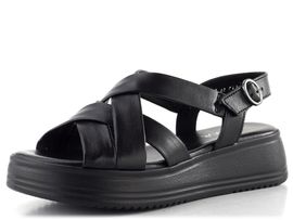 Gabor sandály na platformě černé 82.743.57