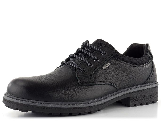 Ara pánské kožené polobotky s Gore-Tex Black Frederik 11-24716-01