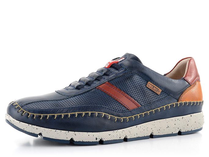 Pikolinos ležérní pánské polobotky Fuencarral Blue M4U-6046C1