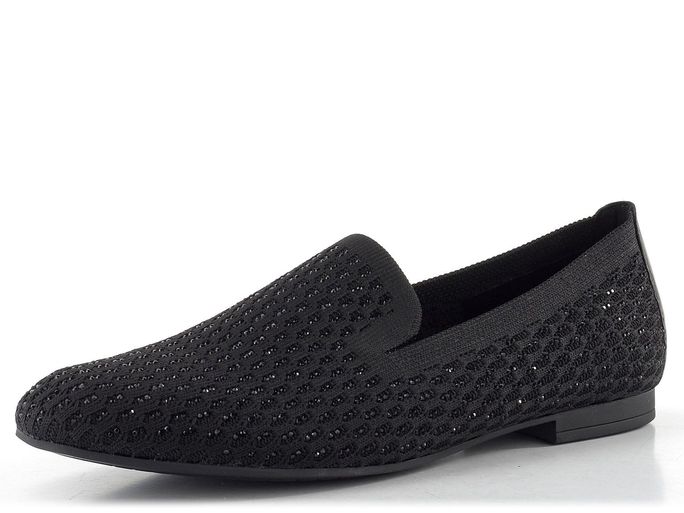 Gabor třpytivé mokasíny schwarz 85.216.47