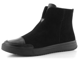 Ara semišový kotník s vnitřním zipem Rom schwarz 12-50026-01