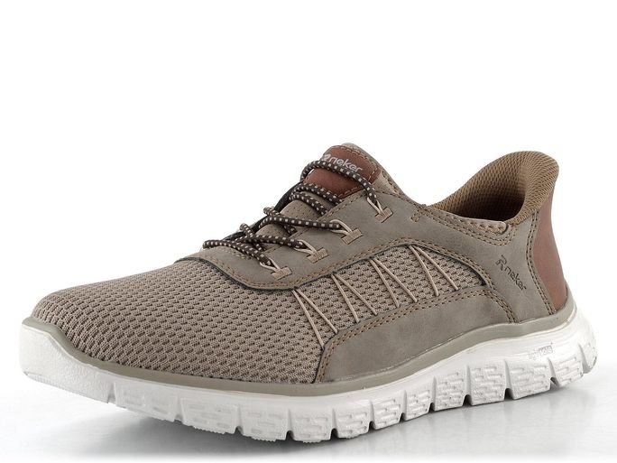 Rieker Sport pánské prozouvací tenisky béžové B6656-62