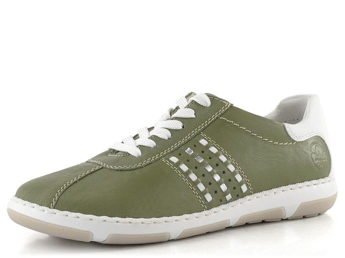 Rieker dámské tenisky zelené 42408-52