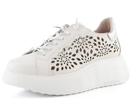 Wonders dámské propalované tenisky off/plata A-3641