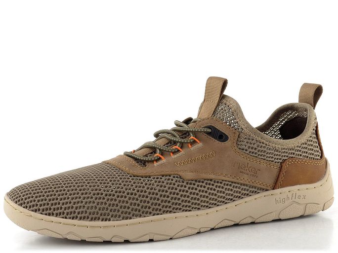 Rieker prozouvací pánské tenisky hnědé 08365-64