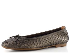 Gabor proplétané metalické baleríny smog 84.145.68