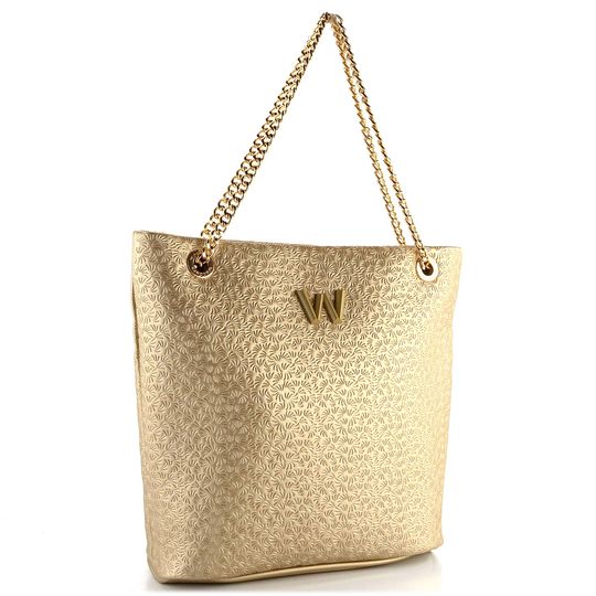 Wonders shopper kabelka Combinacion Platino WB-51008