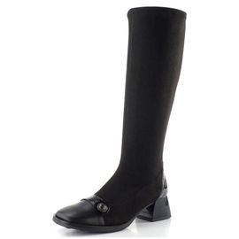 Hispanitas kozačky s pružným lýtkem Marsella black HI254308
