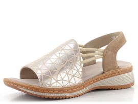 Ara dámské sandály Hawaii sand/silber 12-29005-14