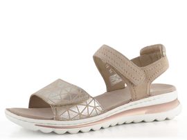 Ara dámské sandály Tampa Silber/Sand 12-47207-19