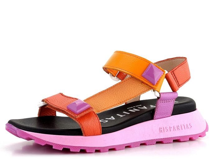 Hispanitas sandály na platformě Maui Scarlett/Peach/Mandarin CHV243311