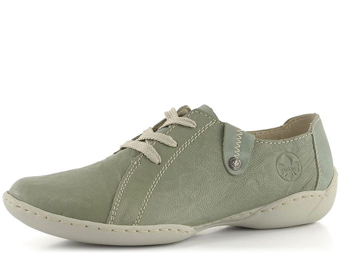 Rieker mintové šněrovací polobotky 58811-52