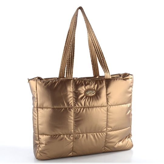 Ara prošívaná shopper kabelka Nina Bisquit 16-21912-63