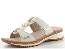 Ara dámské pantofle Hawaii Cream/Platin 12-29003-97