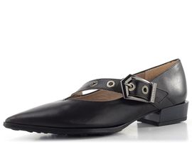 Hispanitas lodičky s nártovým páskem Turin black HI254196