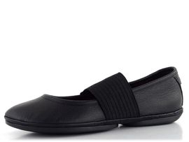 Camper baleríny s páskem černé Right Nina 21595-242