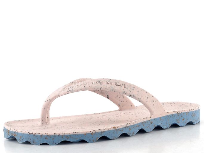 Asportuguesas dámské žabky Earth L, pink/sky blue P018289017