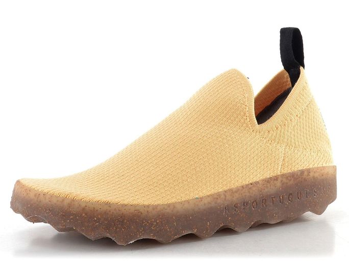 Asportuguesas prozouvací úpletové polobotky Care butter cream P018019032