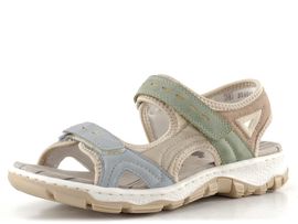 Rieker barevné sportovní sandály 68866-94