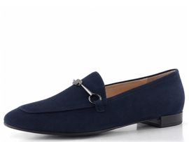 Högl semišové mokasíny s kováním blue 0-171762-3200