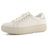 Ara širší polobotky na platformě Monaco Cream/Platin 12-46523-17
