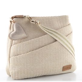 Rieker crossbody kabelka se srdcem muschel/palegold H1004-62