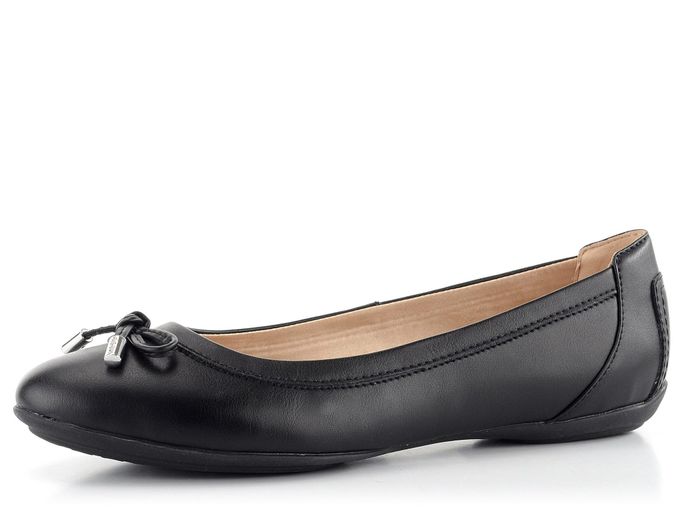 Geox balerínky s mašličkou black Charlene D02Y7B000BCC9999