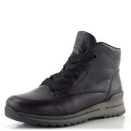 Ara širší kožený kotník Schwarz Osaka-Sport 12-24543-61