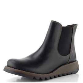 Fly London chelsea kotník black SALV195FLY