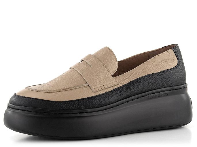 Wonders polobotky na platformě Wild Negro/Taupe A-2620