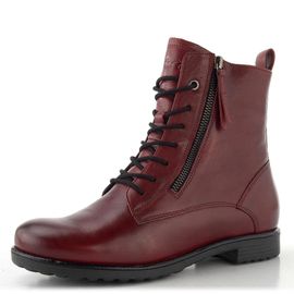 Ara šněrovací kotník se zipy Liverpool wildberry 12-39520-19