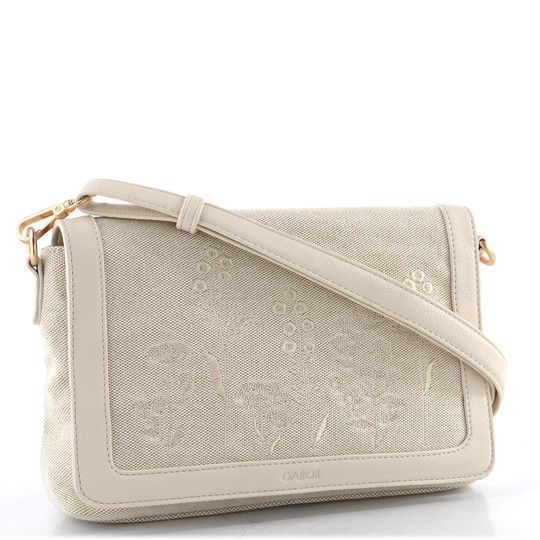 Gabor kabelka s vyšívanou klopou Noelia mixed beige 012700