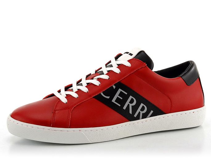 Cerruti 1881 červené hladké polobotky CSSU00431M