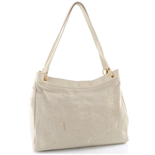 Gabor shopper kabelka s výšivkou Noelia mixed beige 012701