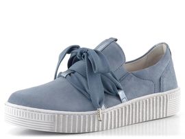 Gabor semišové prozouvací polobotky světle modré 83.333.10