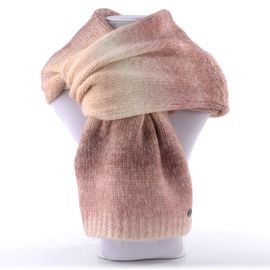 Fraas pletený šál s barevným gradientem powder rose 667099-419