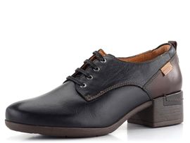Pikolinos dámské polobotky na širokém podpatku Malaga Black W6W-5867C1