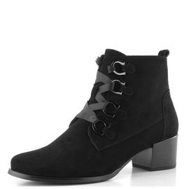 Regarde šněrovací kotník na podpatku Jolene-30 black