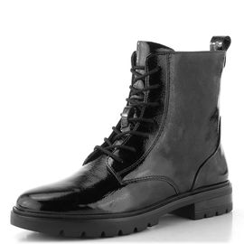 Ara šněrovací lakovaný kotník Cambridge schwarz 12-11260-11